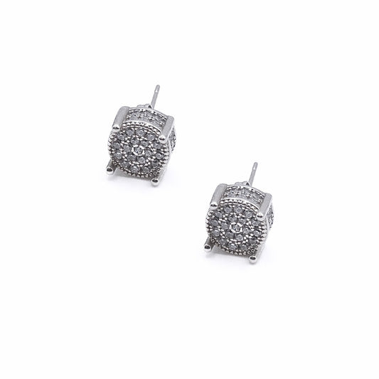Round  Pave Studs
